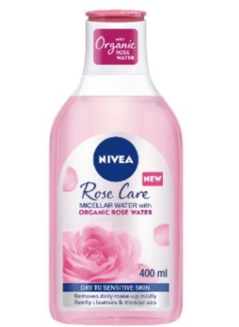 نيفيا ميسلار مزيل مكياج بماء الورد العضوي400 مل - Image 1