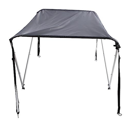 TOTITOM Boat Umbrella Boat Shade Canopy Aluminum Alloy Rod 210D Coated Oxford Cloth Sunshade for Inflatable Dinghy Canoe Kayak Boat - Image 1