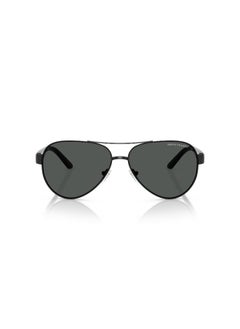 Armani Exchange Full Rimmed Pilot Sunglasses 0AX2034S 59 600087  - Image 2