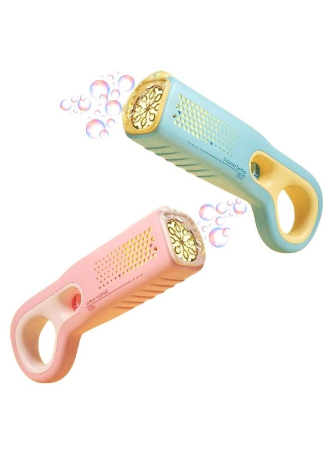 Stem Bubble Gun – Fully Automatic Multi-Hole Bubbling – 1PC Color May Vary - Image 1