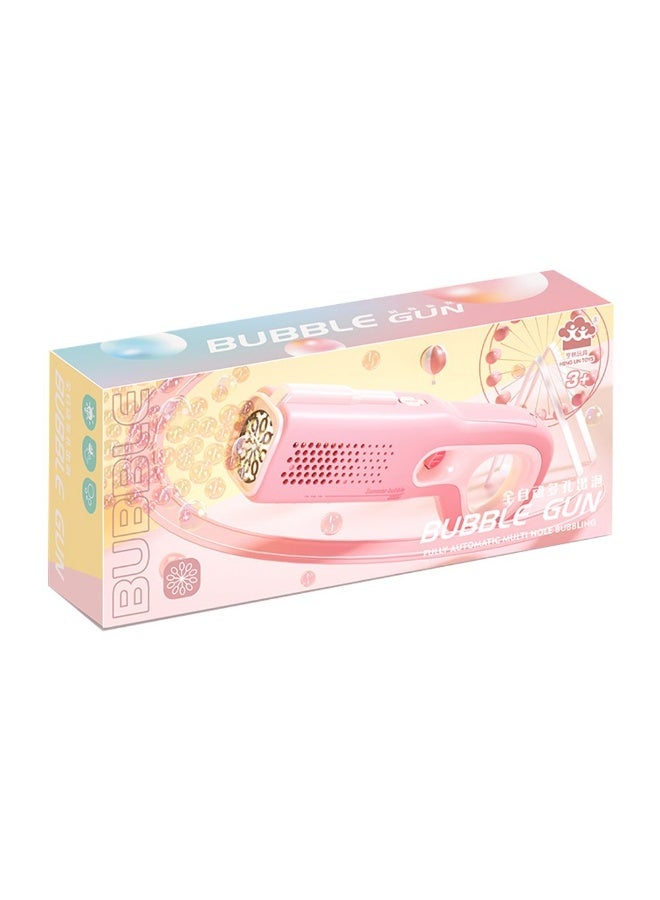 Stem Bubble Gun – Fully Automatic Multi-Hole Bubbling – 1PC Color May Vary - Image 2