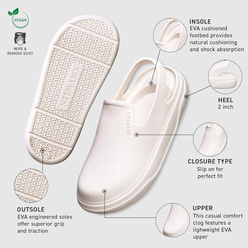 Neeman's Cushers Clogs for Men | Engineered with Cushyvers Tech for Superior Cushioning & Bounce | Lightweight Slip-On Recovery, Garden & All-Day Comfort Shoes with Arch Support - Image 5