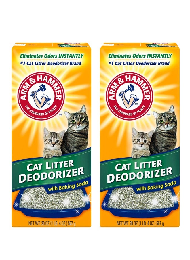 Arm & Hammer Cat litter deodorizer 2x567g 