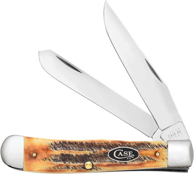 Case XX WR POCKET KNIFE, 6.5 BONESTAG TRAPPER, 4 1/8 INCHES CLOSED, ITEM #39870 - Image 1