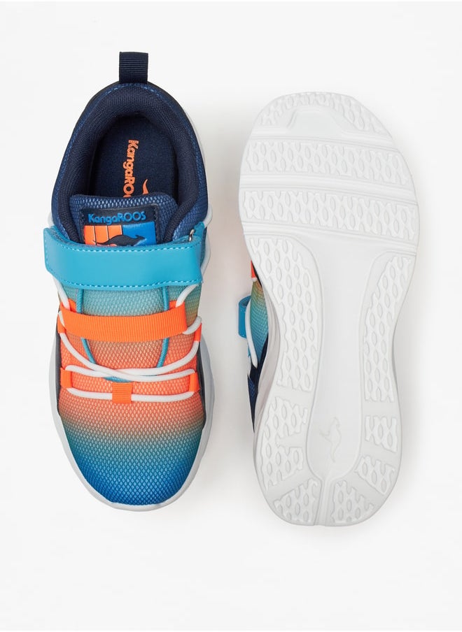 kangaROOS - Boys' Textured Sports Shoes with Hook and Loop Closure - Image 1