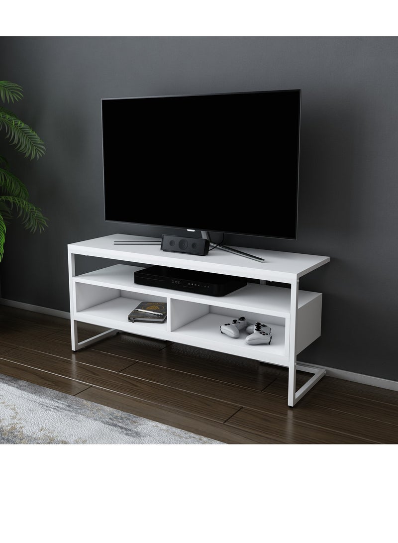 ديكوروتيكا طاولة تلفاز ميريون Merrion بعرض 111 سم/ حامل تلفزيون حتى قياس 50 بوصة - Image 2