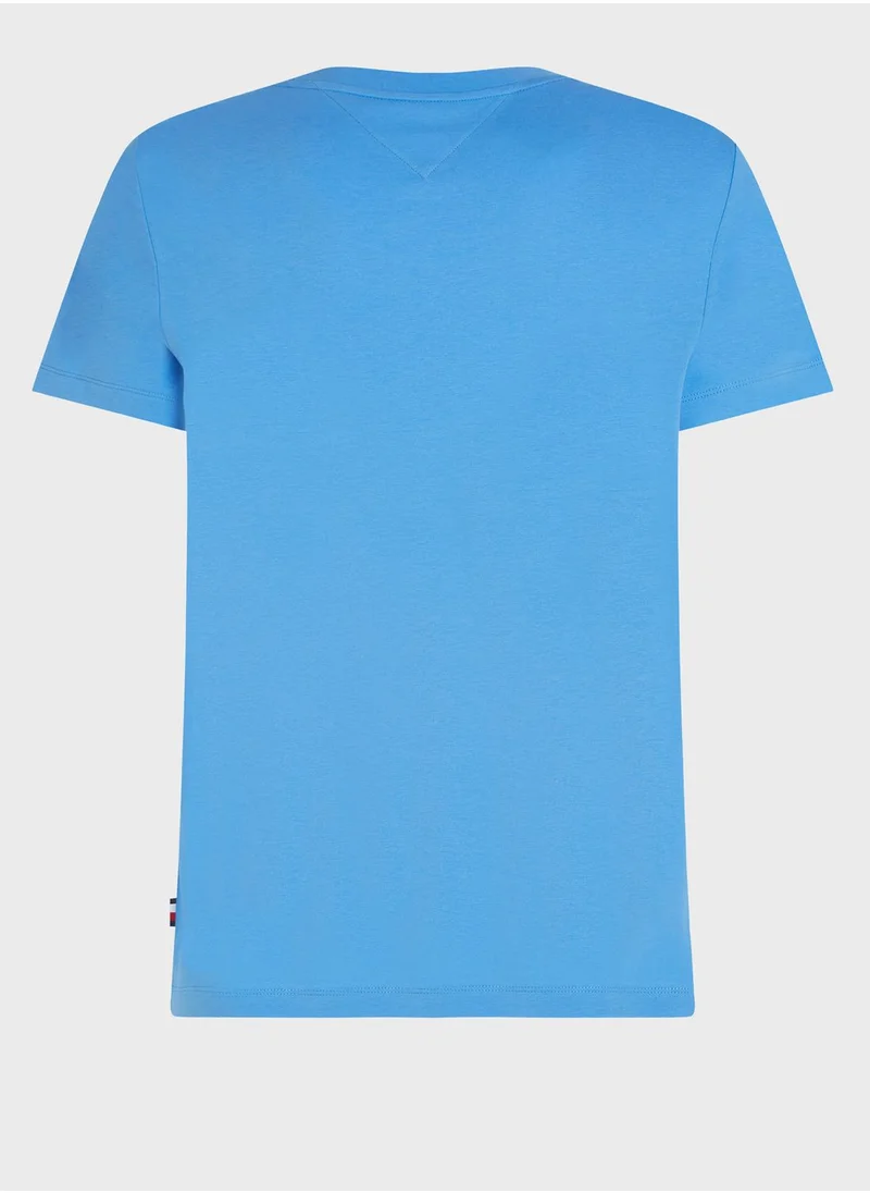 TOMMY HILFIGER Logo Crew Neck T-Shirt