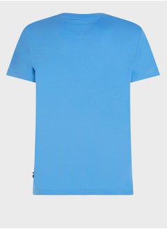 TOMMY HILFIGER Logo Crew Neck T-Shirt  - Image 5