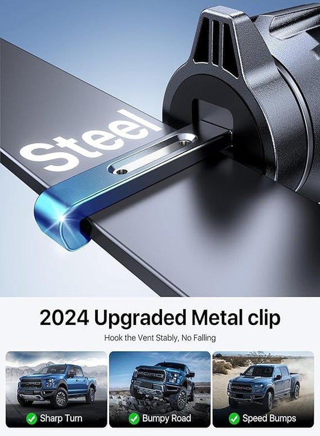 andobil 2025 Upgraded for Magsafe Car Mount [Never Blocking, 360° Rotation] Stable Phone Mount for Car Vent, Universal Cell Phone Holder Car for iPhone 16 15 14 13 Pro Max Samsung S24 S23 Ultra & All - Image 3
