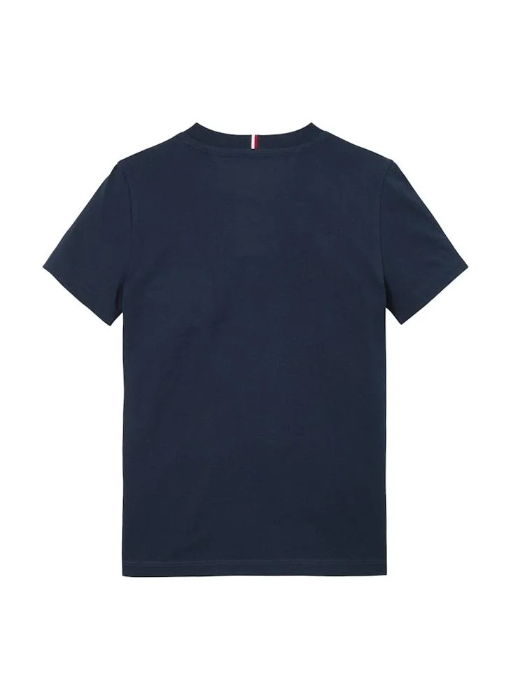 تومي هيلفيغر Youth Mini Croped Logo T-Shirt