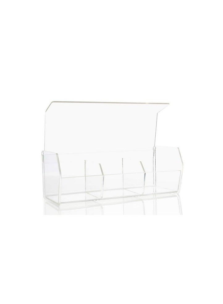Liying Acrylic Tea Bag Organizer with 3 Compartments, 25cm x 9cm x 10cm  - Image 4