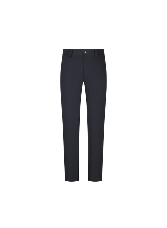 Youngor Men's Pants, Autumn And Winter Business Casual Warm Trousers For Young Men, Navy Blue, Size 185/100a - Image 3