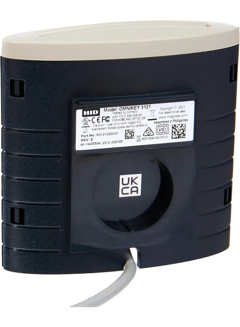 اتش اي دي قارئ البطاقات الذكية HID OMNIKEY 3121 USB، بطاقة هوية إلكترونية، توقيع رقمي - Image 2