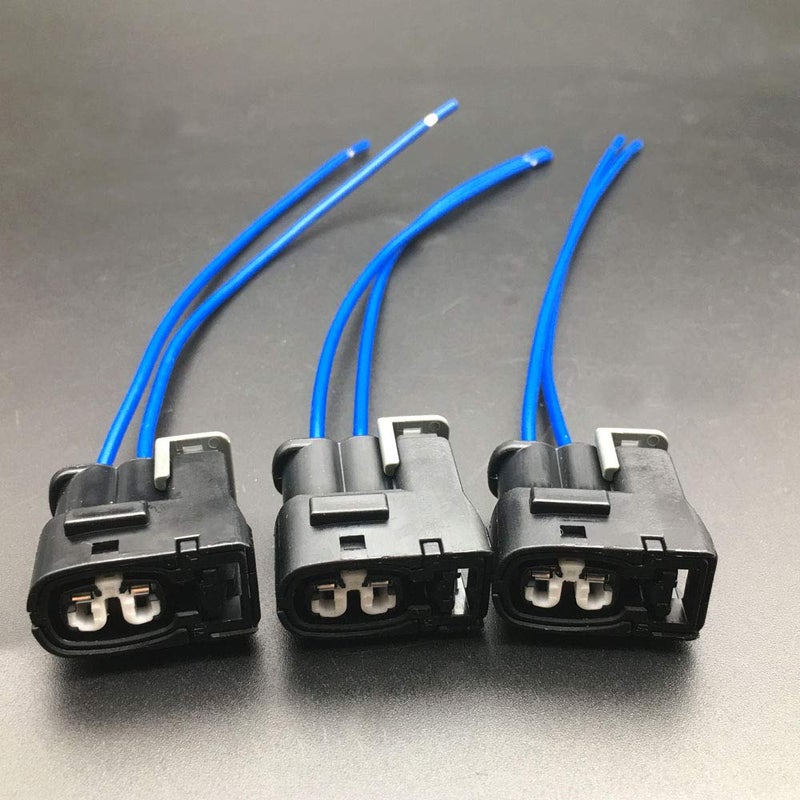 Aokus 3pcs New Connector Plug Compatible with Toyota 1JZGTE Supra GS SC IS300 1jz 2jz Coil Pack 9091902205