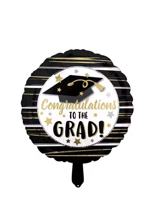 Mcolour Balloon Congratulation Happy Graduation Party Banner And Balloons Set To Congrats New Grads - Image 4