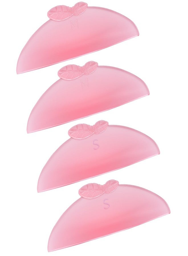 Yuanchu 4Pcs Korean Lash Lift Pads, Step 1 Perm Only to Soften Eyelashes Self Adhesive Reusable Eye Patches Multi-Functional Eyelash Lift Kit - Image 1