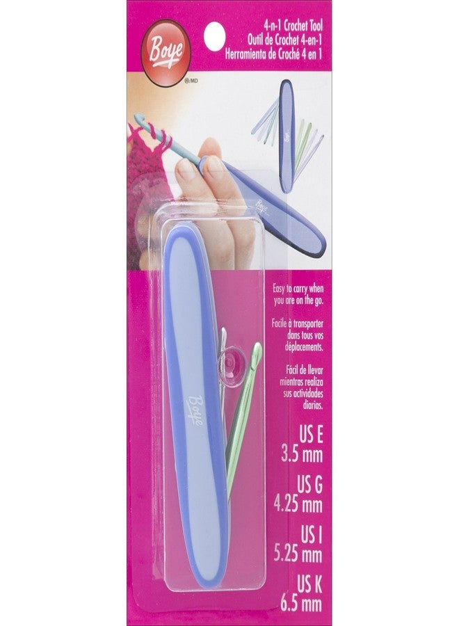 بوي أداة كروشيه بوي 3396300EGIK 4 في 1، بنفسجي - Image 1