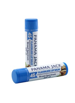 Panama Jack Sunscreen Lip Balm  SPF 45 Broad Spectrum UVAUVB Sunscreen Protection Prevents  Soothes Dry Chapped Lips