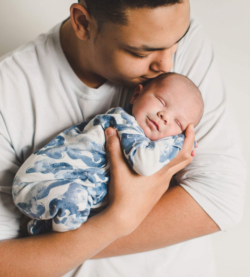 Burt's Bees Baby Sleep and Play PJs, 100% Organic Cotton One-Piece Zip Front Romper Jumpsuit Pajamas - Image 2