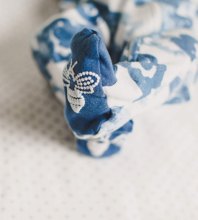 Burt's Bees Baby Sleep and Play PJs, 100% Organic Cotton One-Piece Zip Front Romper Jumpsuit Pajamas - Image 3