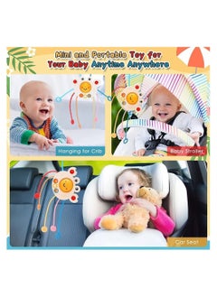 Y&D Silicone Toy Baby Montessori Sensory Toys for Babies Travel Toy and Teething Pull String Activity Toddlers  - Image 3