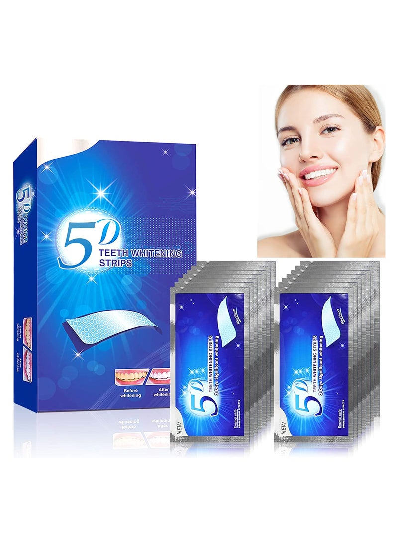 Generic 56 pcs Teeth Whitening Strips, Teeth Whitening Teeth Whitening Agent (28 Sets)  - Image 1