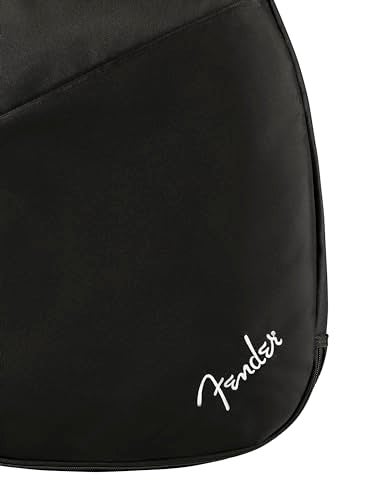 Fender Acoustic Guitar Gig Bag, Padded Guitar Case with a Comfortable Two-Piece Handle and Ergonomic Backpack Straps, Black - Image 3