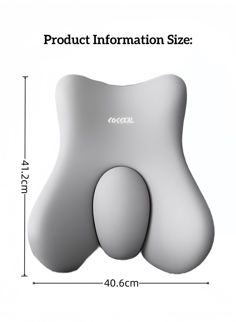 Beautiful Office Lumbar Support, Lumbar Pillow Cushion, Seat Lumbar Support Cushion, Sleeping Workstation Sedentary Artifact - Image 2