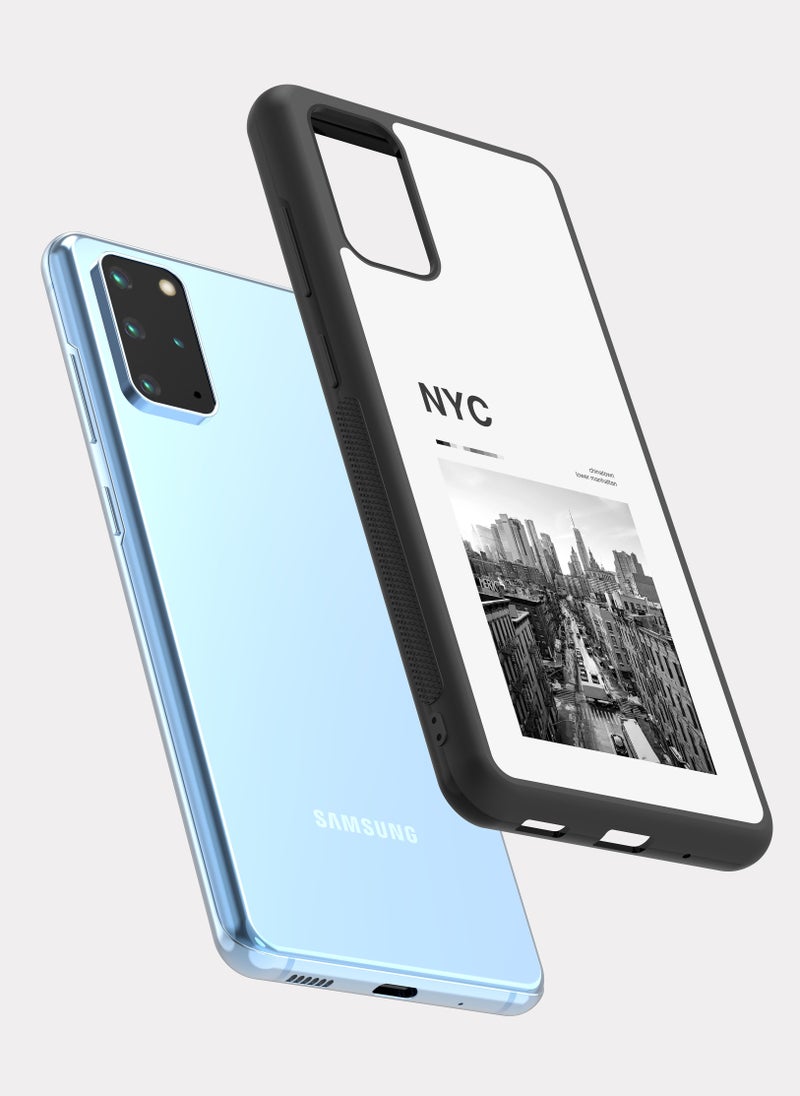 بكسلات كفر سامسونج جالكسي اس 20 بلس مناظر مدينة نيويورك رمادي - Image 2