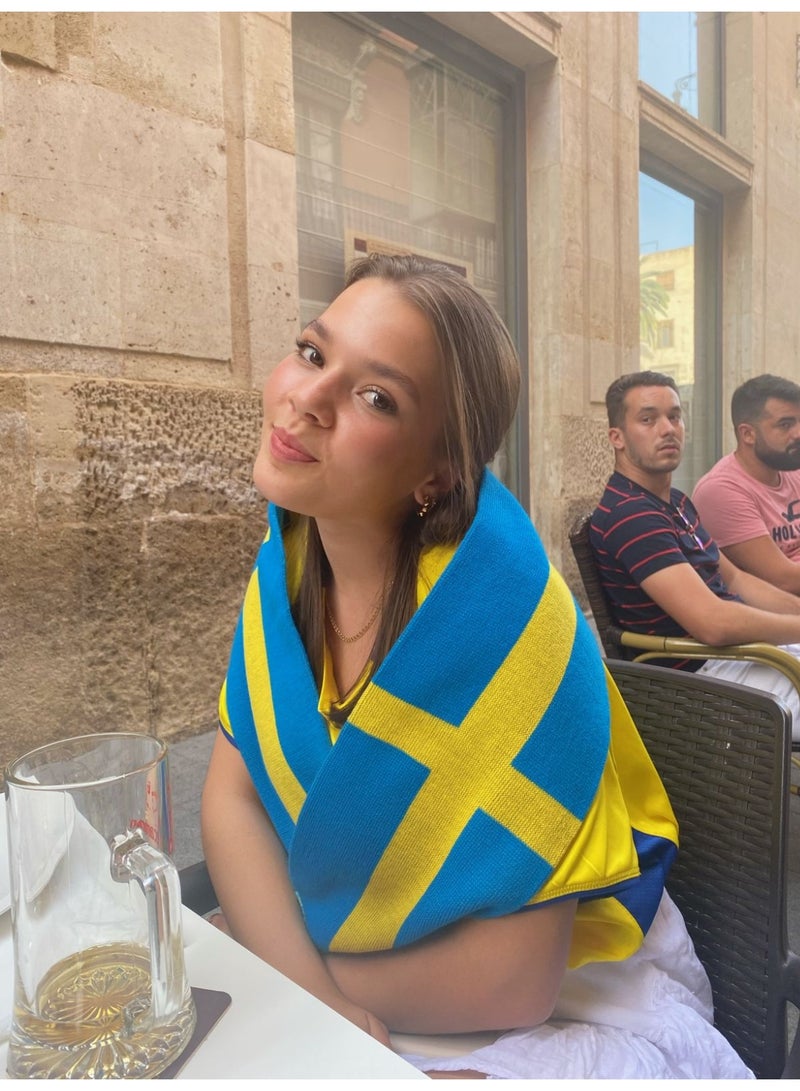 ARS Swedish Flag - Heavy-Duty 210D Satin, Swedish Flag for Outdoor/Indoor, Fade Resistant, Flag Day, And Home-Polyester, Sport Day, FIFA World Cup-Size Available - Image 4