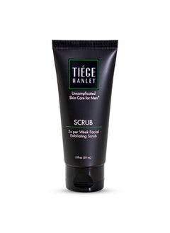 tiege hanley Tiege Hanley Exfoliating Face Wash for Men, 2 Oz - Gentle Face Scrub for Deep Pore Cleansing, Detoxifies & Removes Dead Skin Cells - Refreshing Facial Exfoliator for Dry or Sensitive Skin  - Image 1