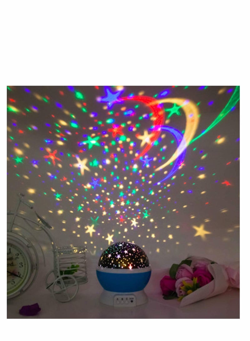 Excefore Projector Lamp, Star Light Projector, Gifts for Kids Bedroom,Star Moon Celling Lights for Sleep Relax or Party LED Projector Lights Ocean Wave Star Sky Night Light Romantic - Image 2