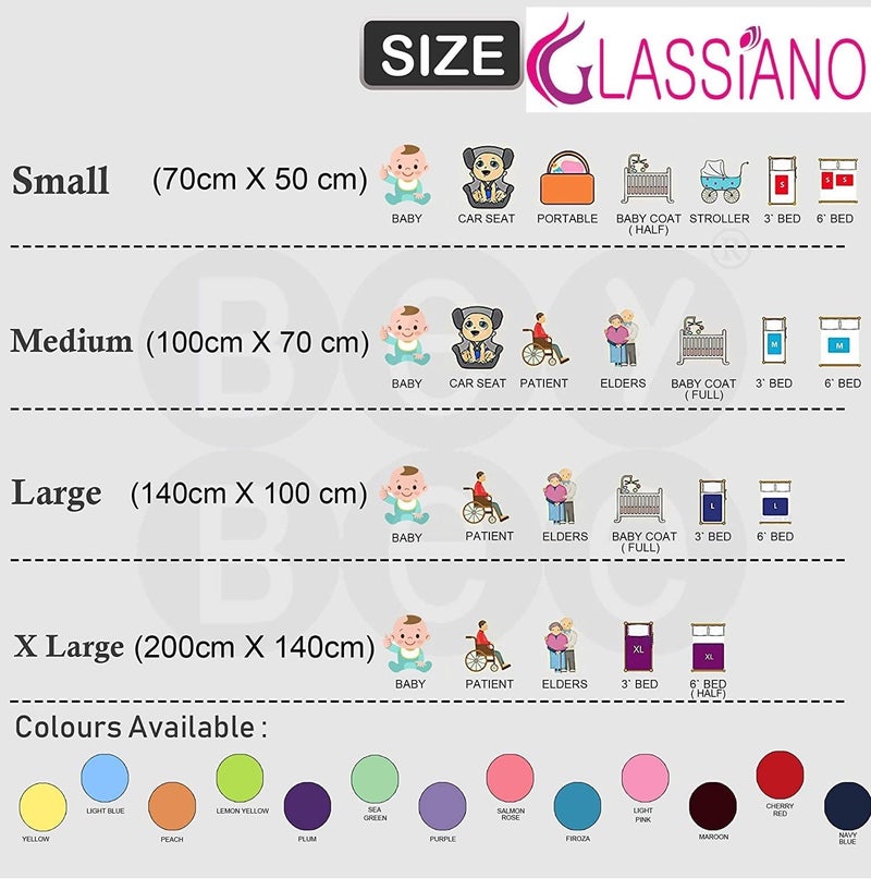 Glassiano حصيرة زجاجيانو ستار المقاومة للماء القابلة لإعادة الاستخدام فائقة النعومة القابلة للتنفس خالية من لدغات الحشرات لسريرك (سرير مفرد-140 سم × 220 سم لون-وردي سالمون) - Image 5