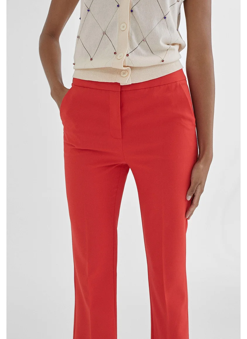 لولا كساديمونت Fitted flared trousers