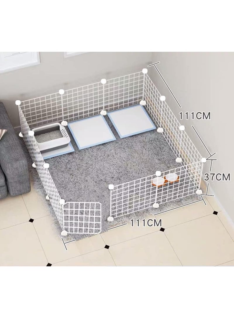 M.A&F's DIY Pet Playpen, Animal Cage Portable pet panels,Pigs, Rabbits,Dog Cage,Cat Cage Crate Fence Tent for Indoor Outdoor - Image 2