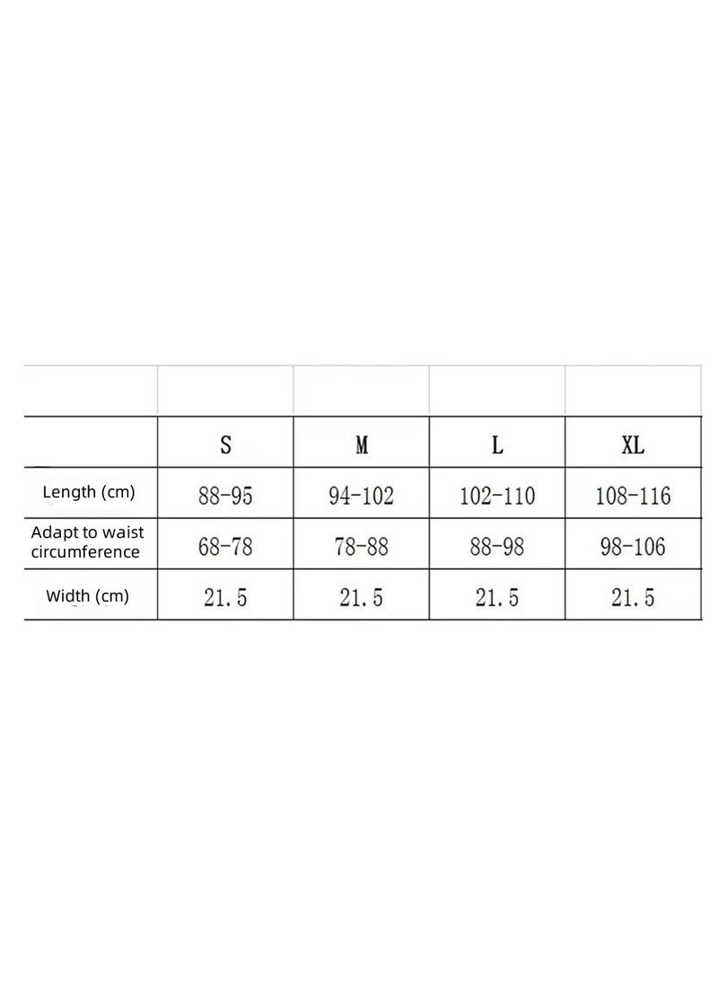 KUYING - Lumbar Support Waist Belt Adjustable Waist Circumference Breathable Mesh Fabric Pulley Drawstring Waist Protection - Image 1