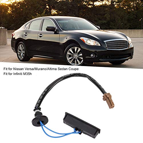 Estink مفتاح غطاء صندوق السيارة، مفتاح فتح غطاء صندوق السيارة من ABS الأسود بديل لمفتاح صندوق السيارة 25380ED000 مناسب لإنفينيتي وألتيمَا وفيرسا ومورانو - Image 2