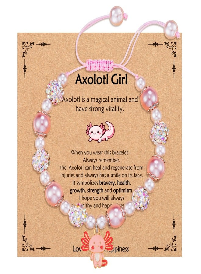 CXLDTE Christmas Stocking Stuffers Axolotl Bracelet Gifts for Girls, Kawaii Cute Stuff Valentines Birthday Jewelry Get Well Soon Gifts for Teens Grandkids Teenage Teen Girls 4 5 6 7 8 9 10 12 14 16 Year Old - Image 1
