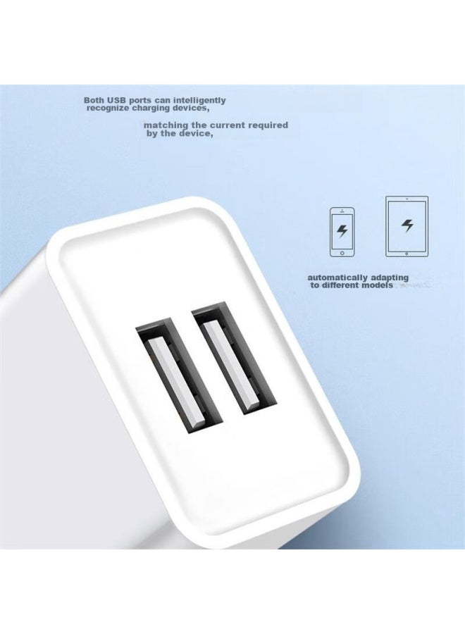 Zitai Apple Android Charger 5v2a Phone Plug For Iphone 14/13/12/11/promax/xr/mate50/30/honor/oppo/vivo White - Image 3