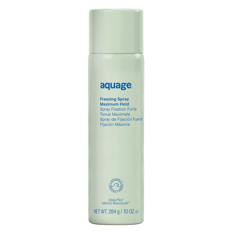 Aquage Freezing Spray, Strong Hold Hairspray, Non-Sticky, Protects Against Humidity and Adds Maximum Shine, 10 oz.