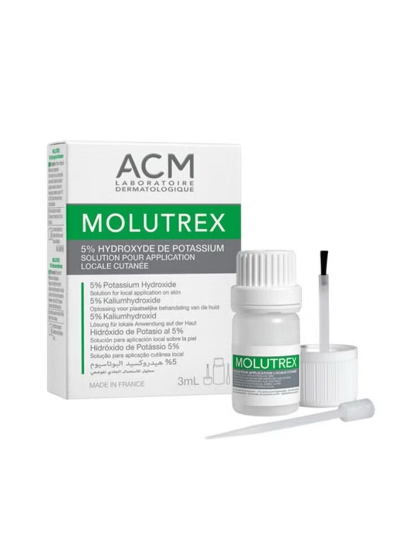 ACM Laboratoire dermatologique ACM Molutrex 5% Solution 3ml