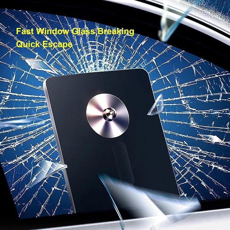 أراموكس أداة كسر نافذة الطوارئ الفولاذية التنغستن للسيارة وقاطع حزام الأمان - Image 5