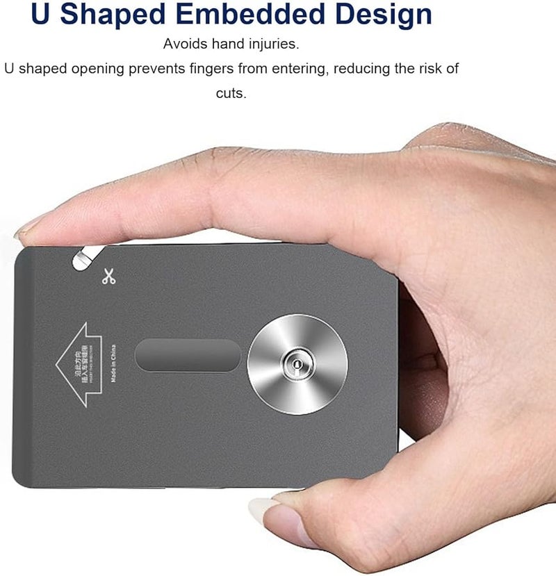 أراموكس أداة كسر نافذة الطوارئ الفولاذية التنغستن للسيارة وقاطع حزام الأمان - Image 4