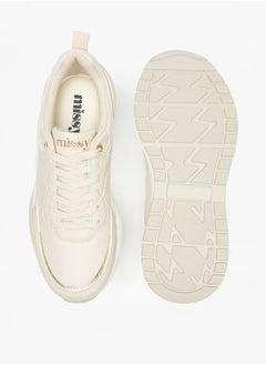 MISSY Women's Chunky Trainers with Lace-Up Closure  - Image 3
