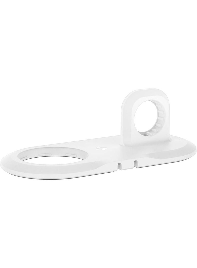 Mag Fit Duo Desktop Table Stand Designed for MagSafe Charger Pad and Apple Watch Charger - White