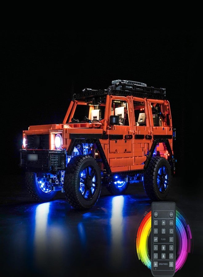 LocoLee Light Compatible with Lego 42177 Mercedes-Benz G 500 Professional Line - No Models Only Light, Creative Lighting Set Accessories Compatible with Lego 42177 Set (RC Version) - Image 1