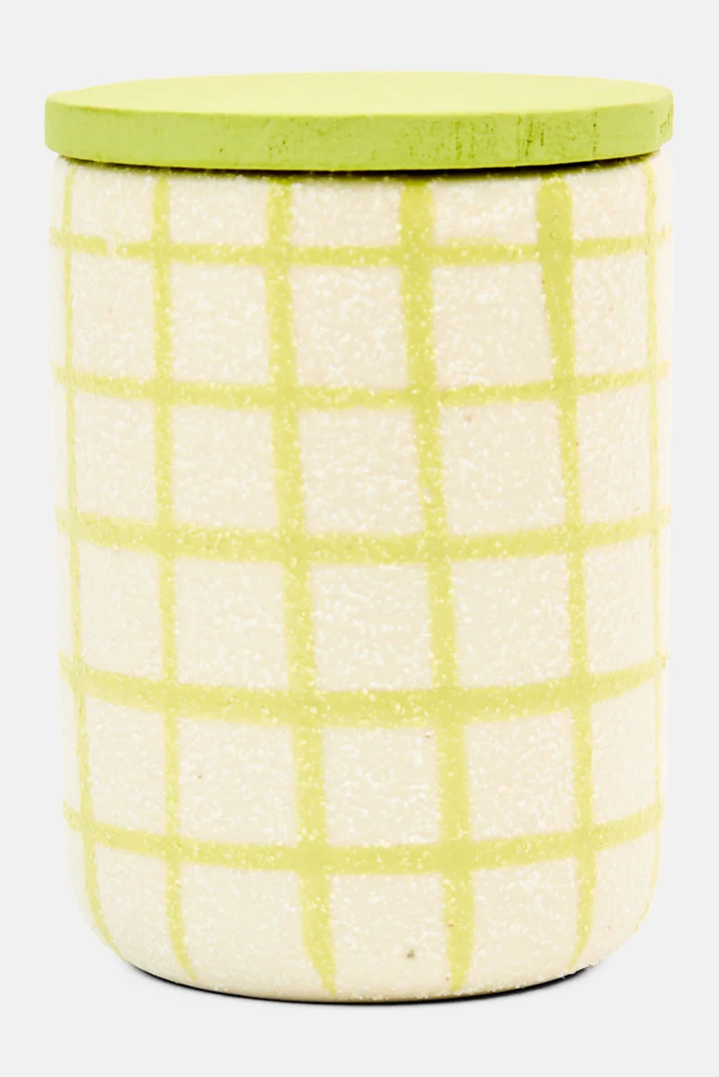 Muy Mucho Scented Candle Glass With Lid, Assorted