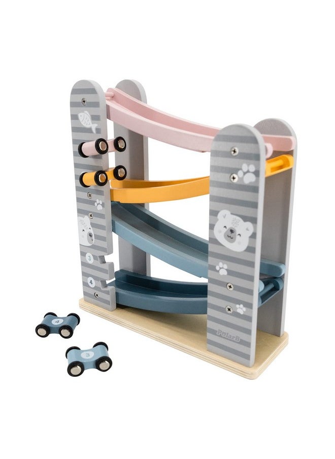 The Original Toy Company The Original Toy Company PolarB Viga Wood Toy - Car Slider Playset  - Image 5