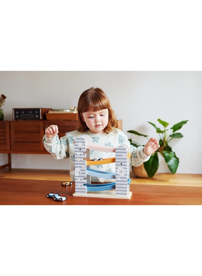 The Original Toy Company The Original Toy Company PolarB Viga Wood Toy - Car Slider Playset  - Image 2