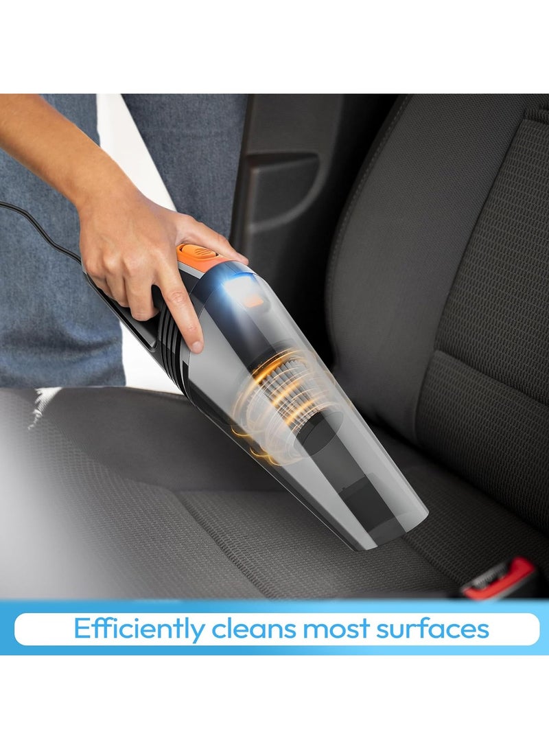 3 اكس ار مكنسة كهربائية عالية الكفاءة مع مكنسة كهربائية للتنظيف الداخلي للسيارة مزودة بإضاءة LED - Image 5